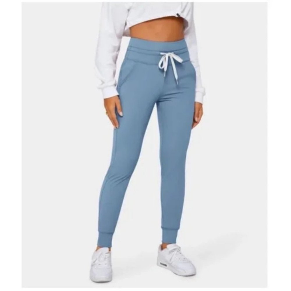 HALARA Cloudful Air Blue High Waist Joggers Size Small NWT - Picture 4 of 11